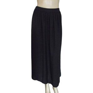 Forgotten Grace Skirt Women Size Small Long Black Maxi polyester
